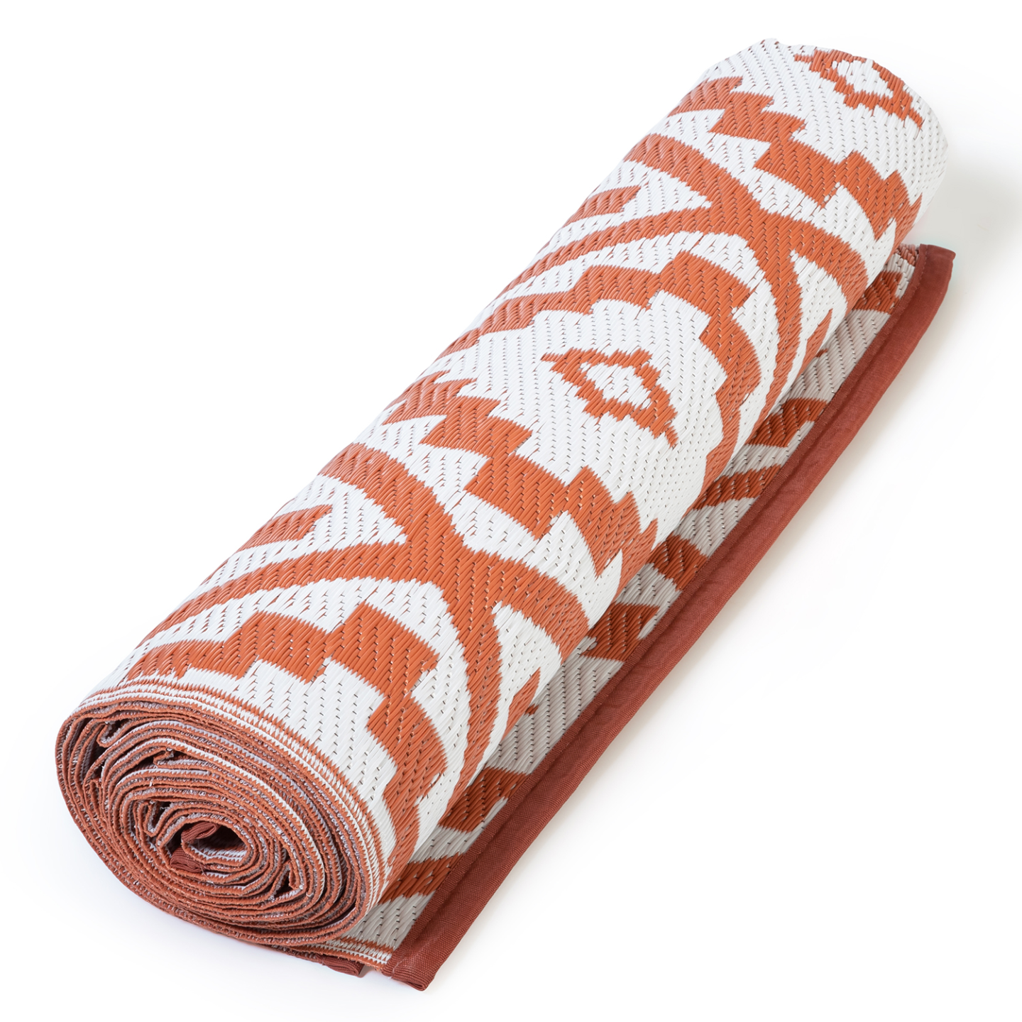 carpet city Tappeto per esterni, resistente alle intemperie, balcone, terrazze, beige, 80 x 250 cm, tappeto decorativo per esterni, impermeabile, decorazione per balcone, marocchino, per soggiorno