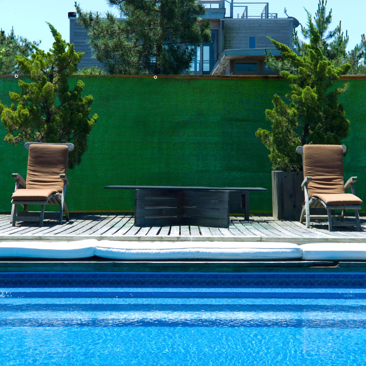 Brise vue haute densité 2 x 10 M vert 300 gr/m² qualité PRO