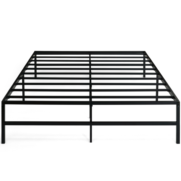 Sommier double TULSA 140x190 cm plateforme en métal 35 cm