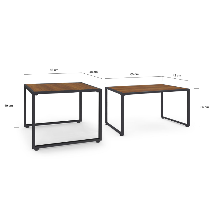 Salon de jardin bas RIO 8 places salon d'angle structure métal et cordage effet rotin avec coussin gris