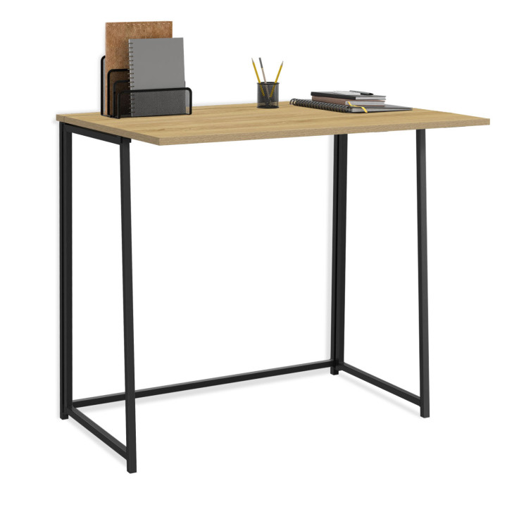 Scrivania pieghevole in stile industriale - DETROIT | ID Market