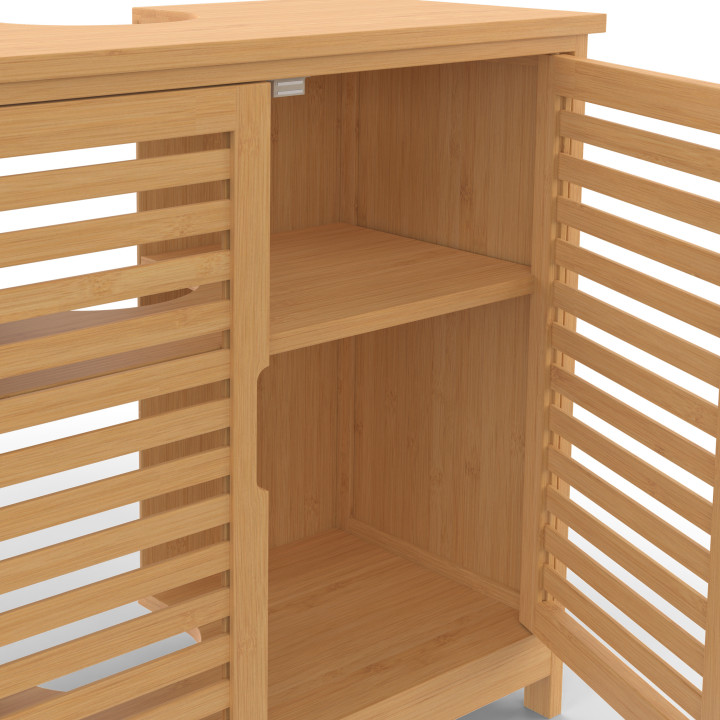 Mobile da bagno in bambù | ID Market