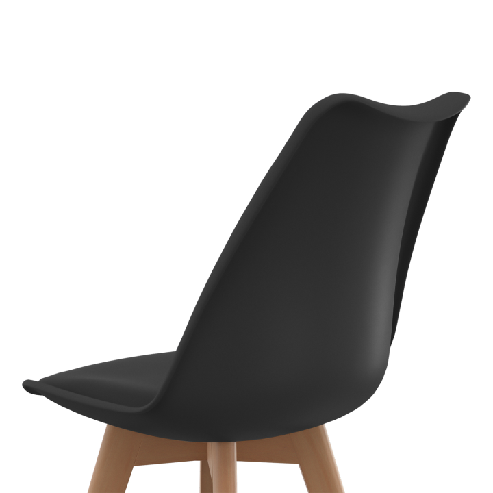 Sedie scandinave in colori diversi: grigio, bianco, nero - Set di 6 - SARA | ID Market