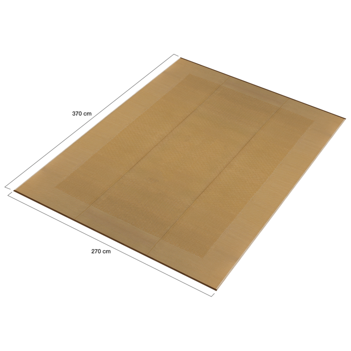 Tappeto per esterni effetto juta 270x370cm - KEOLA | ID Market