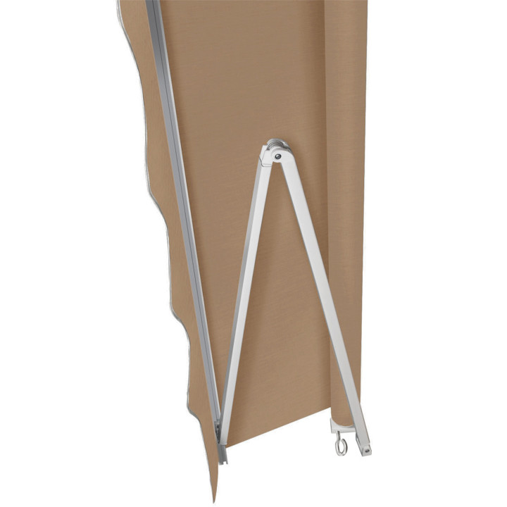 Tenda manuale 3,80x3M colore tortora | ID Market