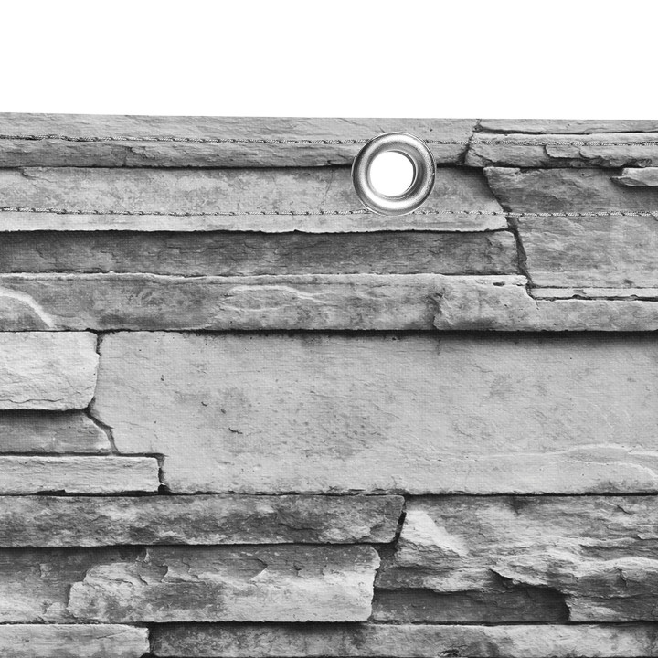 Schermo oscurante in pietra grigia 1,8 x 10 M | ID Market