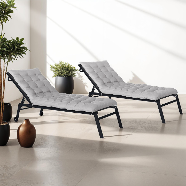 A buon mercato cuscino lettino grigio - ADAM | ID Market