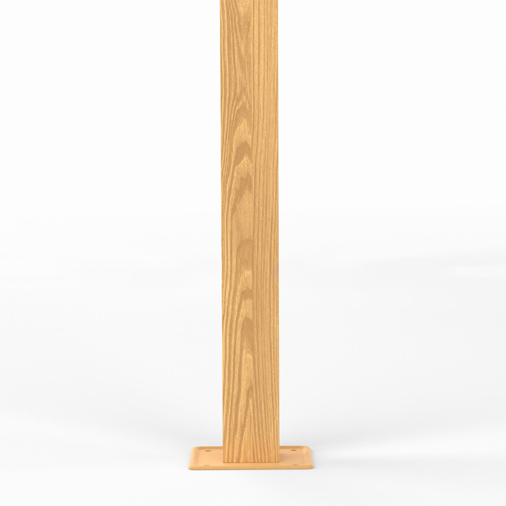 Pergola retrattile effetto legno 3x4M e 4 tende da sole grigio antracite | ID Market