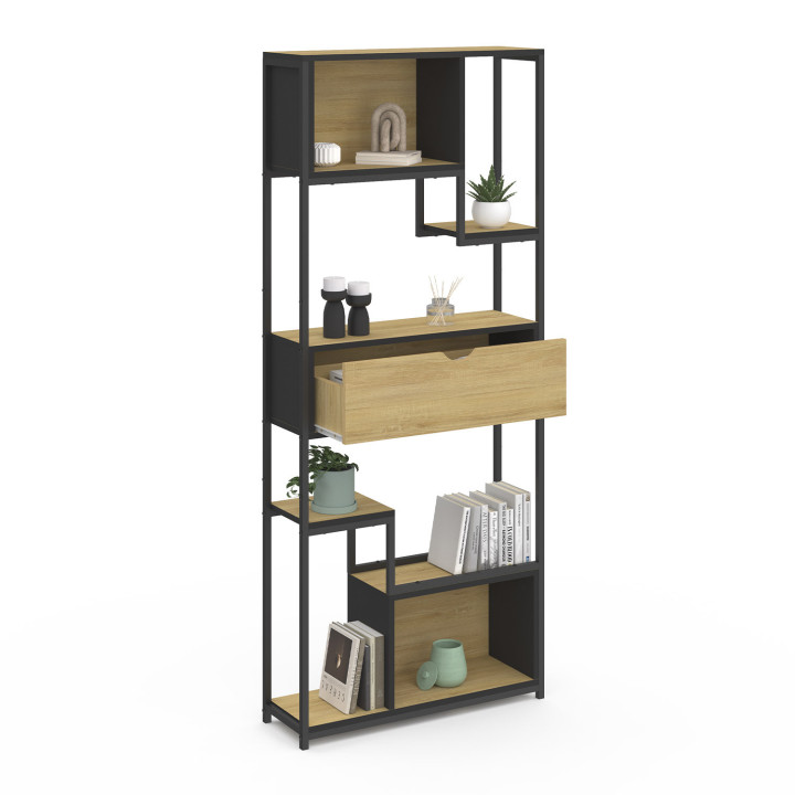 Libreria industriale asimmetrica a 6 livelli - DETROIT | ID Market