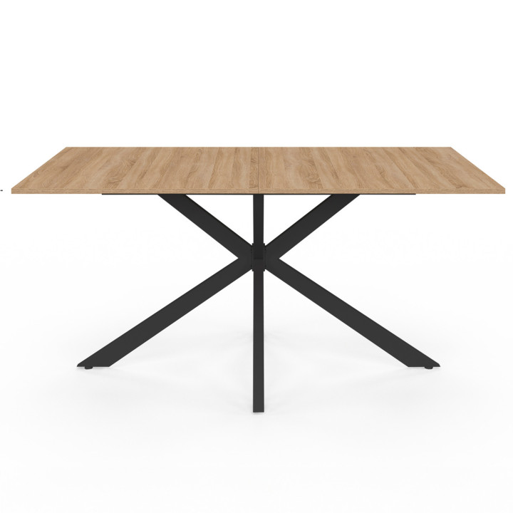 Tavolo da pranzo industriale 160 cm 8 persone - ALIX | ID Market