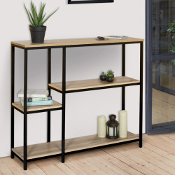 Libreria industriale economica in legno e metallo | ID Market