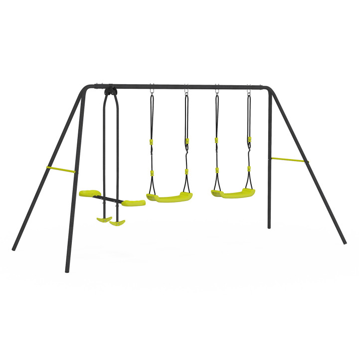 Altalena da giardino per esterni 3 articoli | ID Market