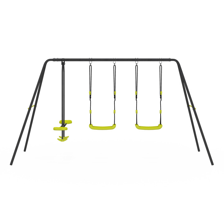 Altalena da giardino per esterni 3 articoli | ID Market