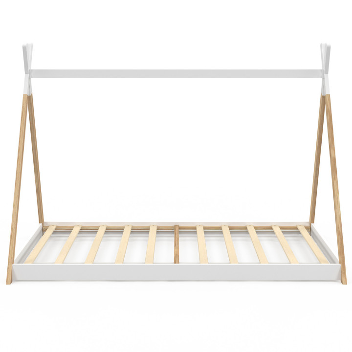 Letto teepee in legno e bianco - COME | ID Market