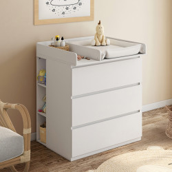 Cassettiera bianca - AMBRE | ID Market