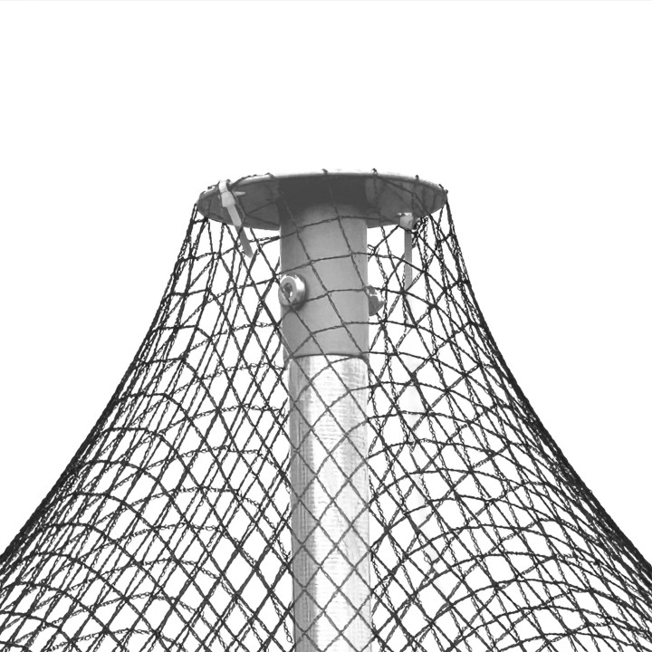 Pollaio 6m² 3x2M con tetto e rete in acciaio zincato | ID Market