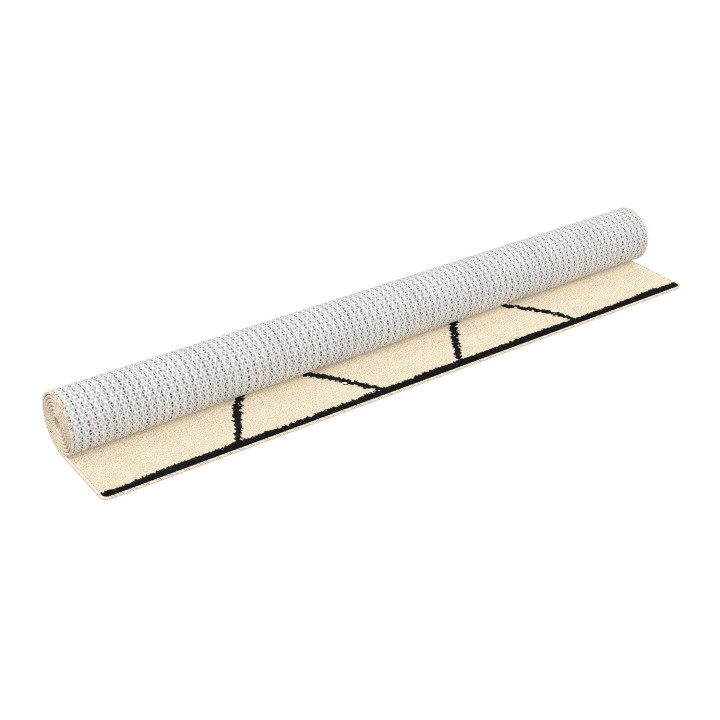 Tappeto rettangolare con motivo berbero 120 x 170 cm - CASA | ID Market