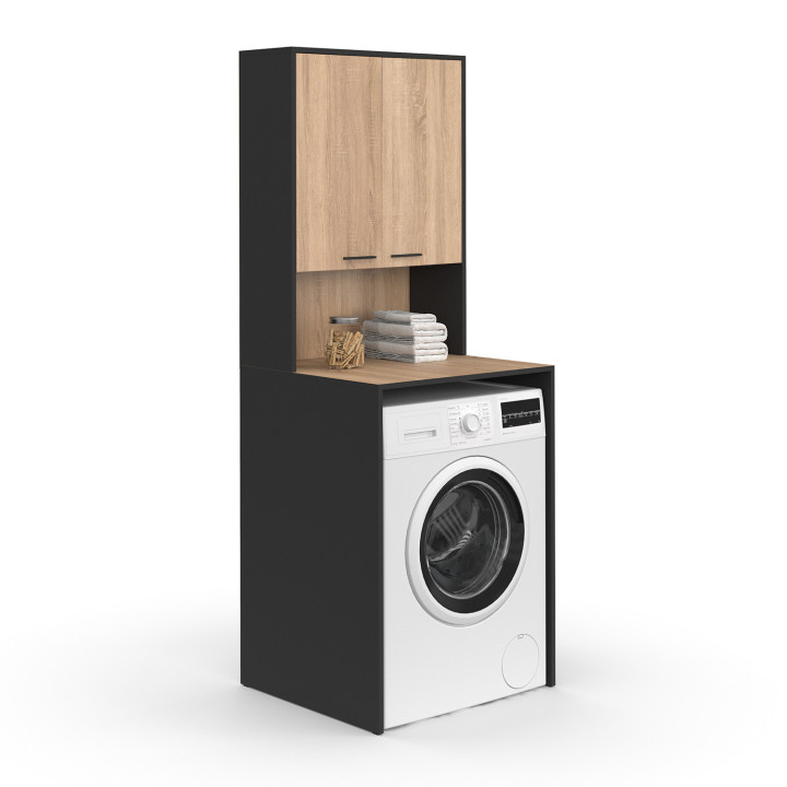Mobile superiore per lavatrice con armadio - WALLIS | IDMarket