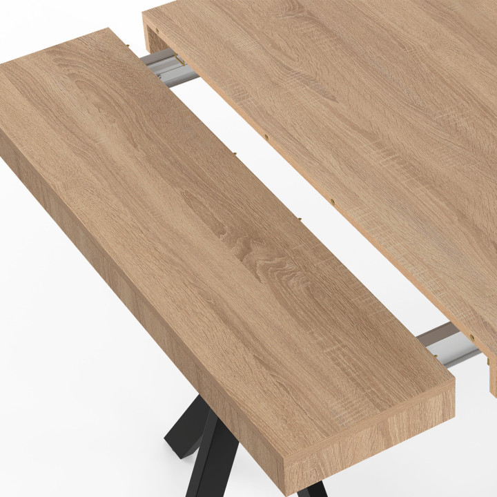 Consolle allungabile per 10 persone 235 cm design industriale - ALIX | Zen Cart! IDMarket