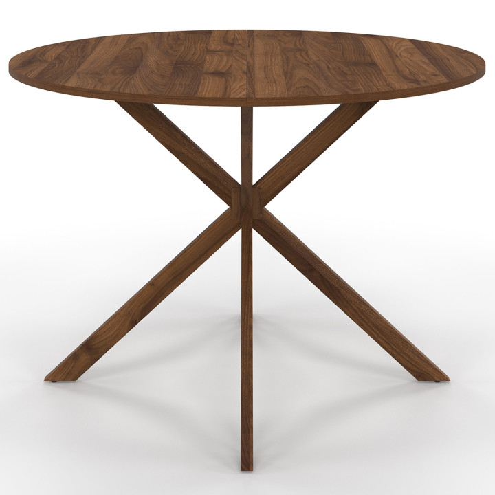 Tavolo da pranzo rettangolare 160 cm 8 persone gamba ragno bianco piano effetto marmo bianco - ALIX | The ALIX Collection IDMark