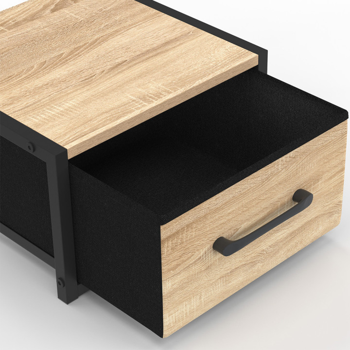 Comodini industriali a parete con cassetti - UTAH | IDMarket