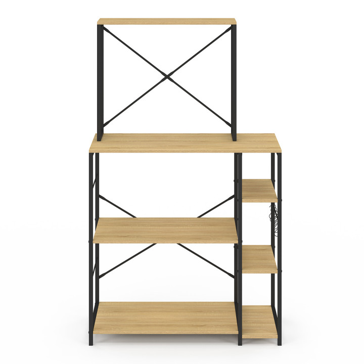 Mensola da cucina con supporto per microonde - DETROIT | DETROIT IDMarket