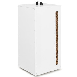 Contenitore per pellet - stoccaggio di pellet 45 kg bianco 36 x 36 x 76 cm | IDMarket