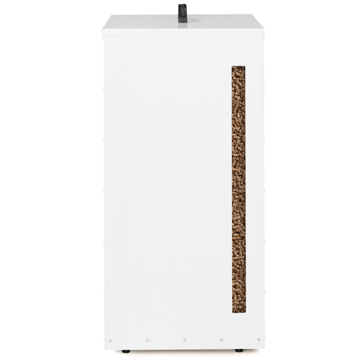 Contenitore per pellet - stoccaggio di pellet 45 kg bianco 36 x 36 x 76 cm | IDMarket