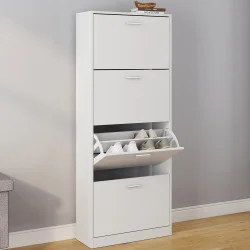 A buon mercato la scarpiera bianca a 4 ante | ID Market