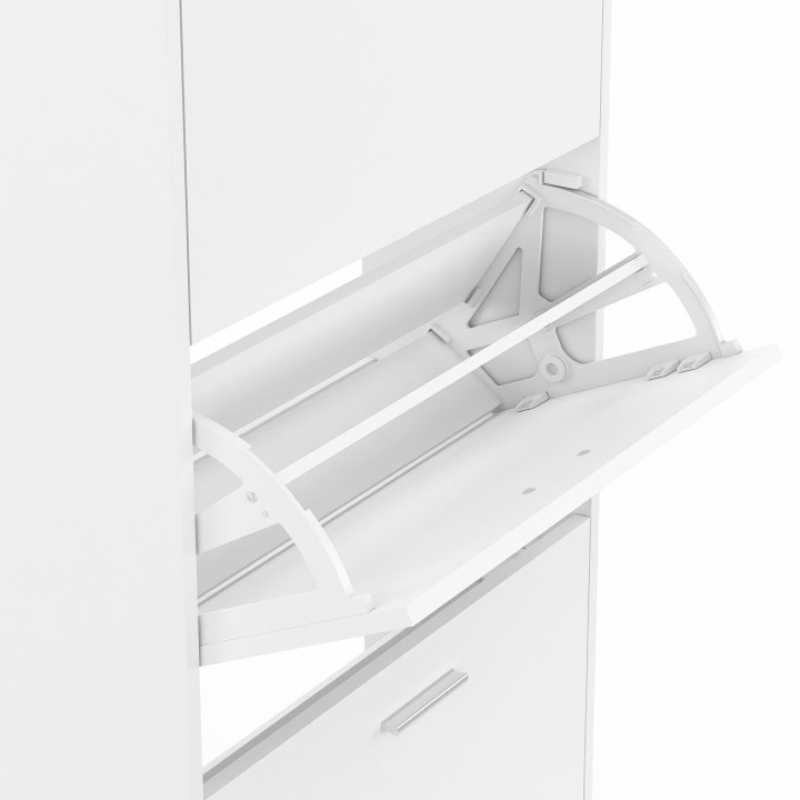 A buon mercato la scarpiera bianca a 4 ante | ID Market