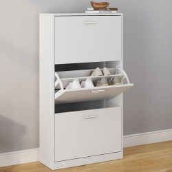 A buon mercato la scarpiera bianca a 3 ante | ID Market