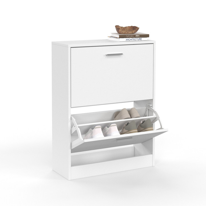 A buon mercato la scarpiera bianca a 2 ante | ID Market