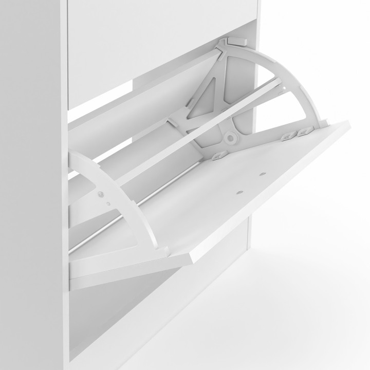 A buon mercato la scarpiera bianca a 2 ante | ID Market