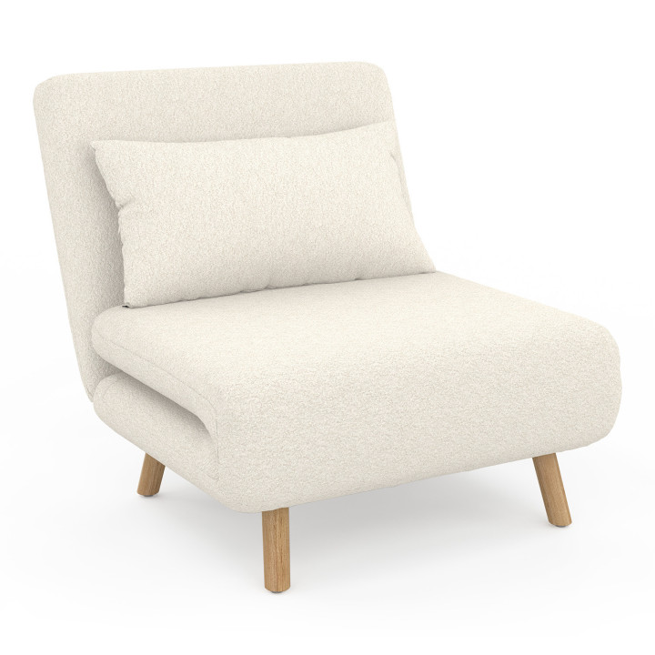 Poltrona trasformabile in letto singolo 80x190 cm - ROMEO | IdMarket