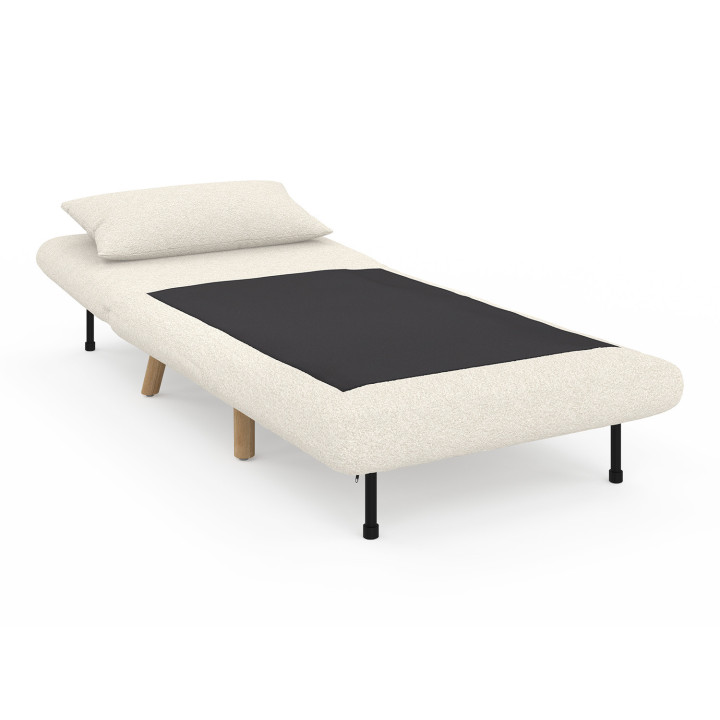 Poltrona trasformabile in letto singolo 80x190 cm - ROMEO | IdMarket