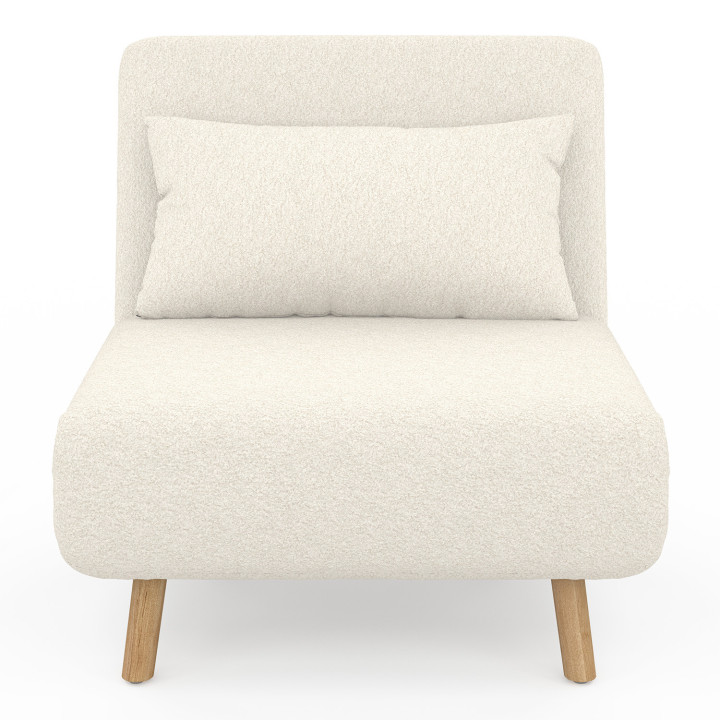 Poltrona trasformabile in letto singolo 80x190 cm - ROMEO | IdMarket
