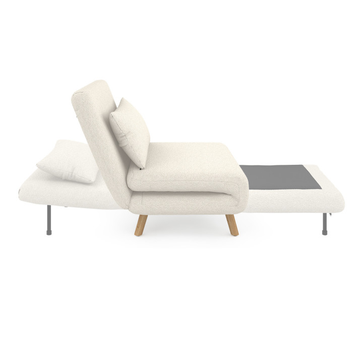 Poltrona trasformabile in letto singolo 80x190 cm - ROMEO | IdMarket