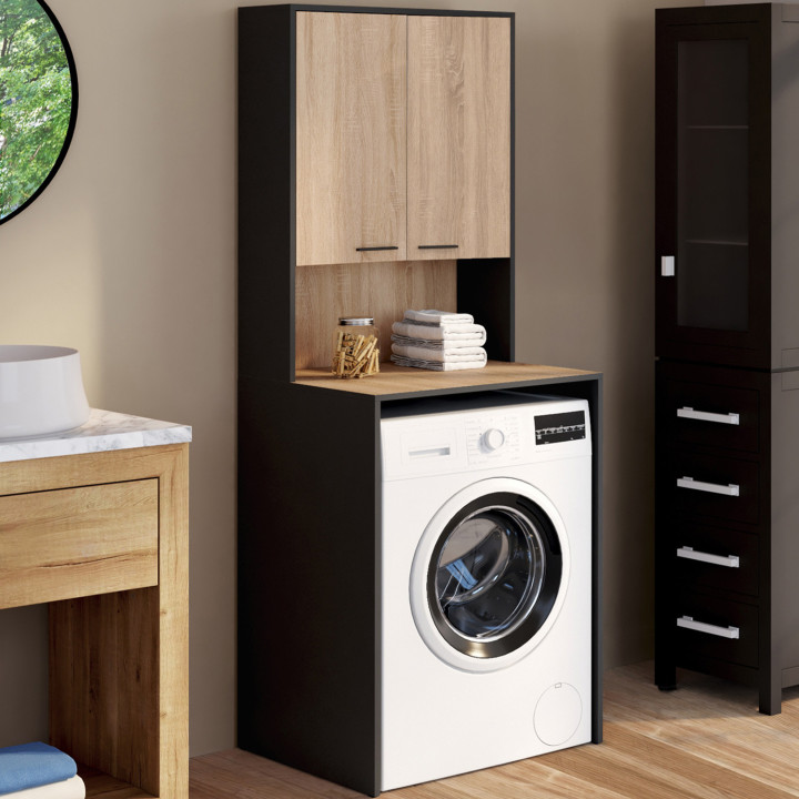 Mobile superiore per lavatrice con armadio - WALLIS | IDMarket