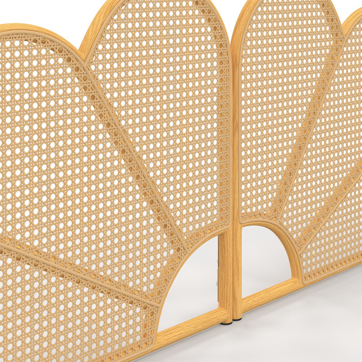 Testata sospesa in rattan e canna da zucchero 160 cm - IVY | Zen Cart! IDMarket