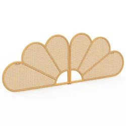 Testata sospesa in rattan e canna da zucchero 160 cm - IVY | Zen Cart! IDMarket