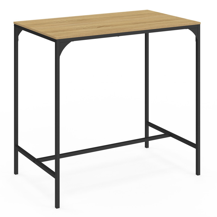 Tavolo alto industriale e 4 sgabelli - DETROIT | ID Market