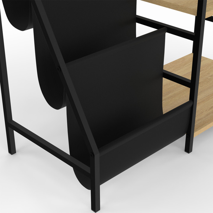 Mobili d'occasione, contenitori con ripiani, porta vinili e giradischi di design industriale - NEVIL | ID Market