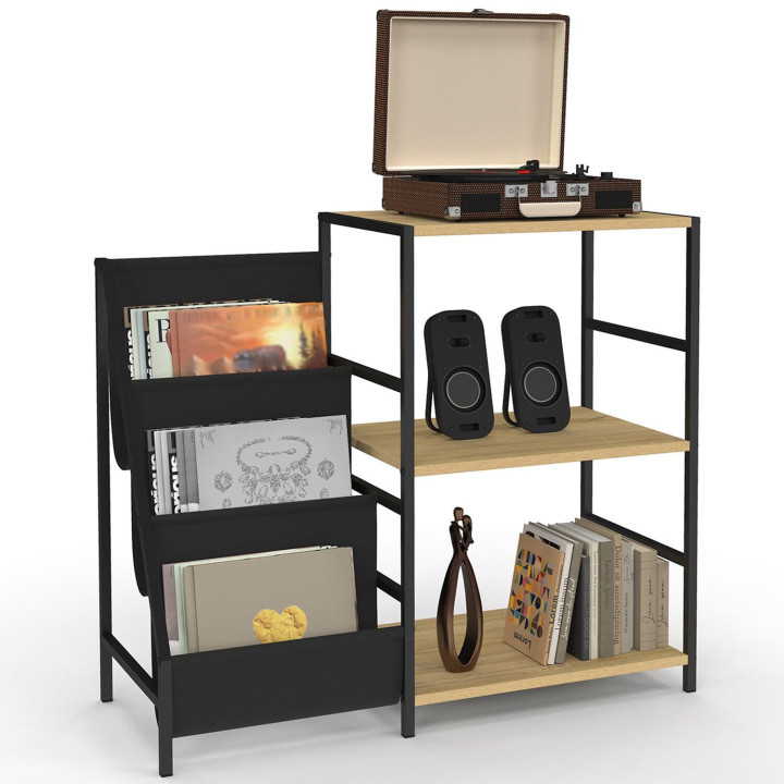 Mobili d'occasione, contenitori con ripiani, porta vinili e giradischi di design industriale - NEVIL | ID Market
