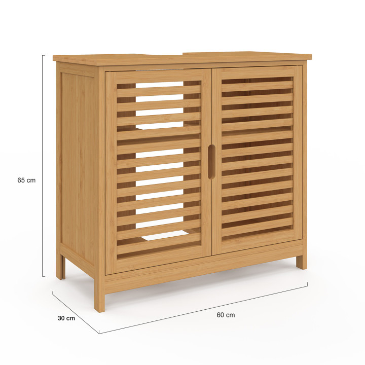 Mobile da bagno in bambù | ID Market