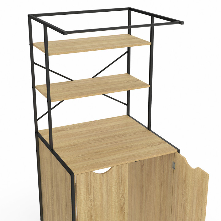 Armadio chiuso per lavatrice dal design industriale - DETROIT | IdMarket