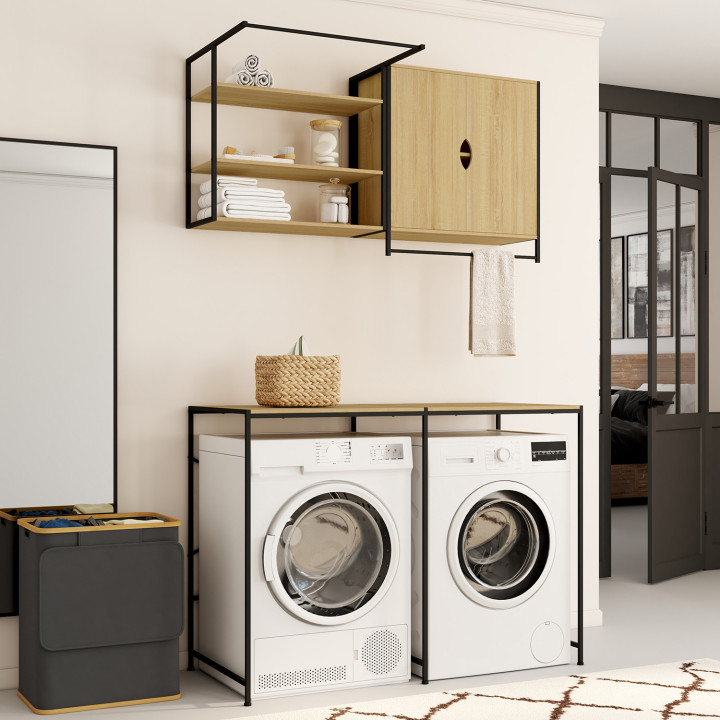 Set lavatrice e asciugatrice di design industriale - DETROIT | IdMarket