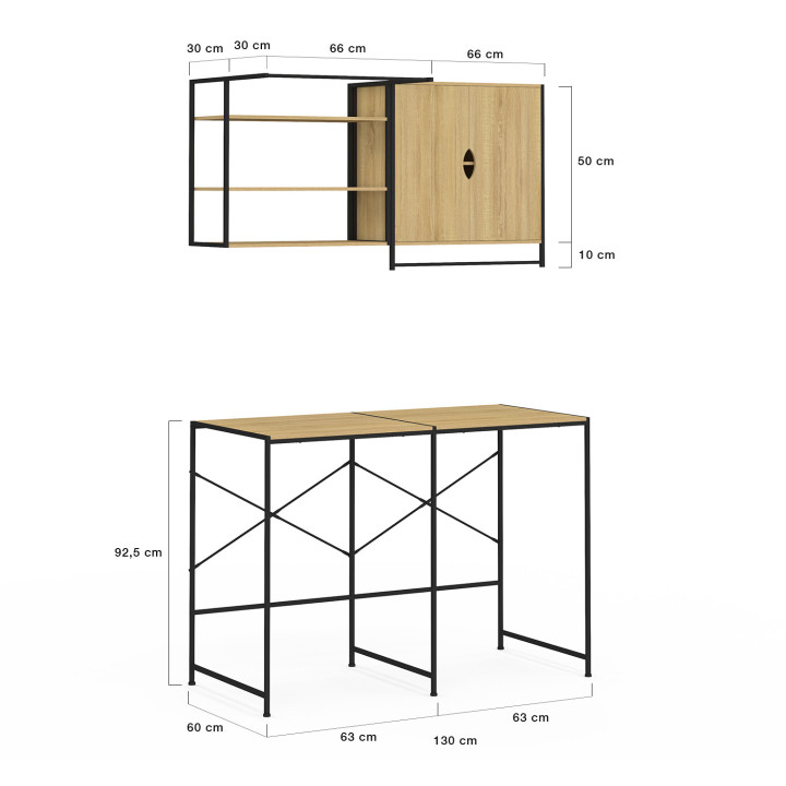 Set lavatrice e asciugatrice di design industriale - DETROIT | IdMarket