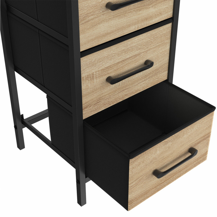 Set di 2 comodini con 3 cassetti - UTAH | IdMarket