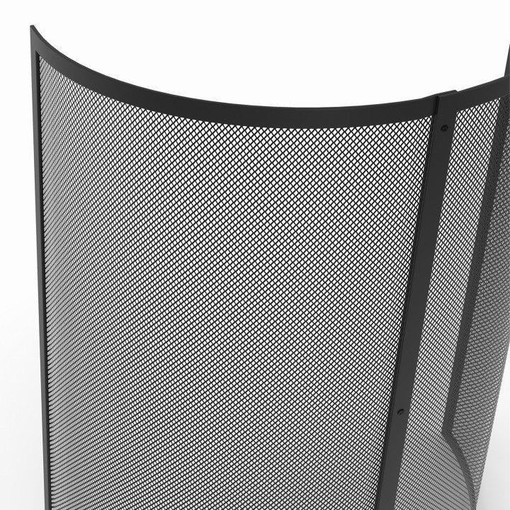 Griglia antincendio a 1 pannello per stufe e caminetti | IdMarket