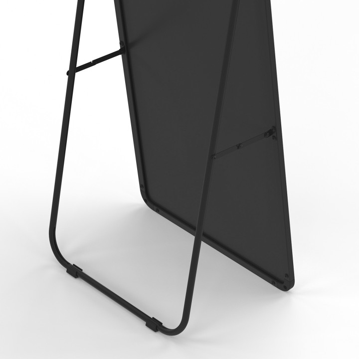 Specchio nero per contorno 160 x 40 cm | IdMarket